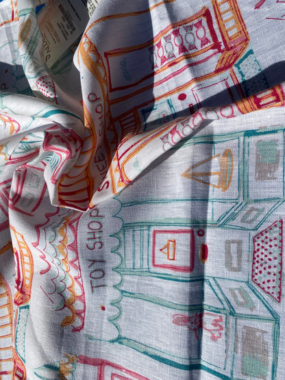 52 Berkbox104 Square Scalamandre Aldeco Kermesse Shops Happy Party White Linen Kids Nursery