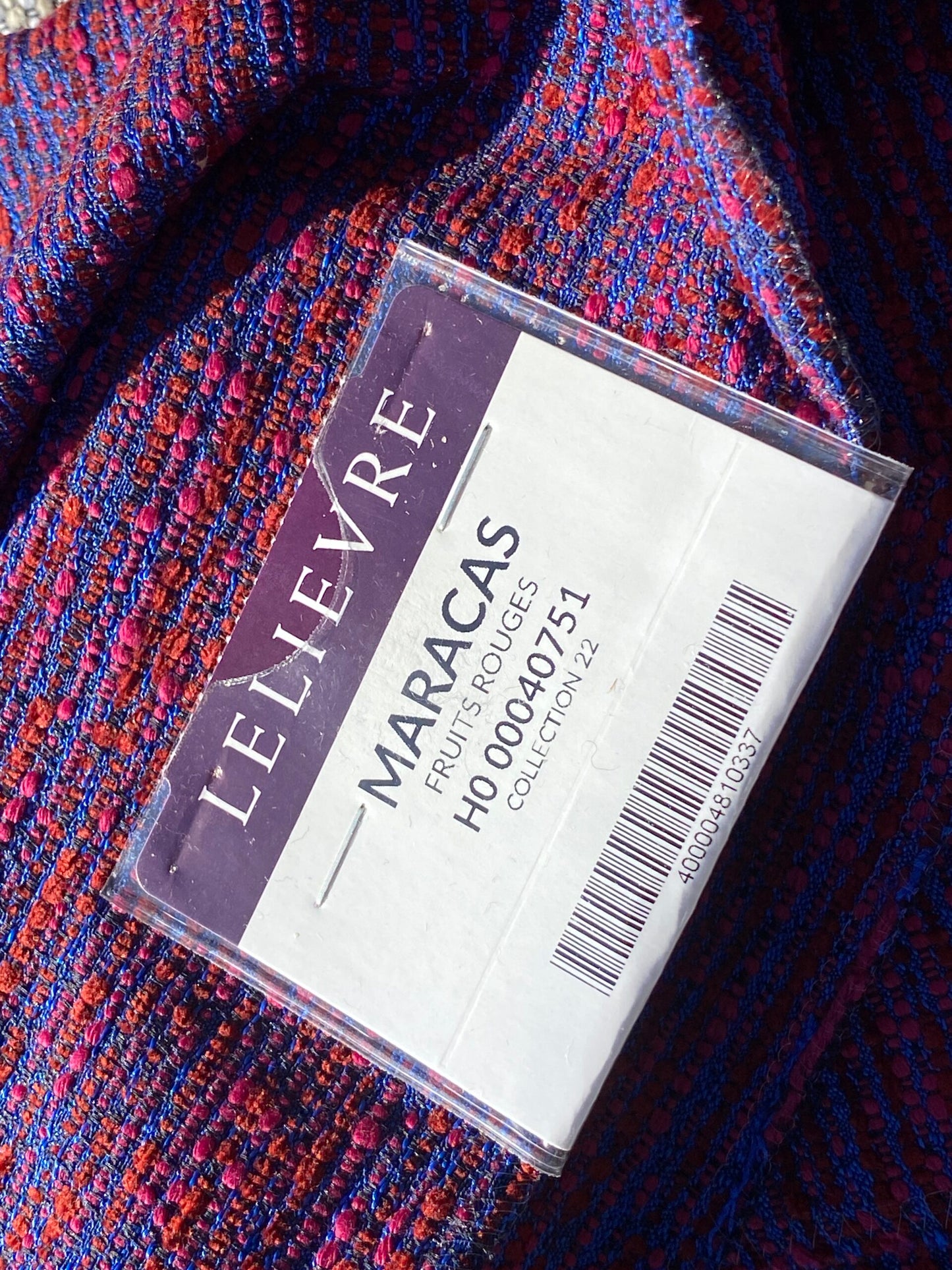 2 Berkbox105 Square Scalamandre Lelievre Paris Maracas Strie Small Scale Texture – 9 Pieces with different colors 26″width 26″ Long