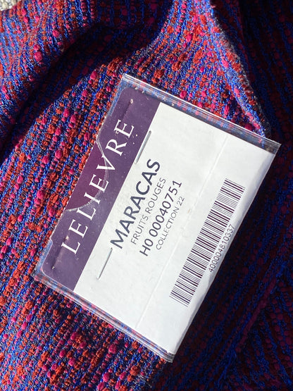 2 Berkbox105 Square Scalamandre Lelievre Paris Maracas Strie Small Scale Texture – 9 Pieces with different colors 26″width 26″ Long