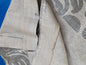 17 BerkBox95 Printed Fabrics by Grey Watkins Pamlico Grey Teal Historic Botanical Foliage Linen MSRP USD656/y