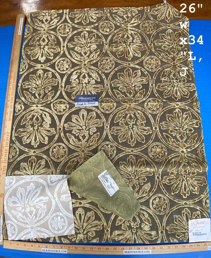 4j Berkbox10 Length Scalamandre Velvet 26x34 Inches Ikaria Gold