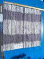 26 Berkbox105 Square Scalamandre Old World Weavers Granite Gorge Lavender Aura Cotton Stripe Abstract MSRP USD 297/y