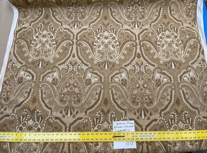 Old World Weavers Shaldar Crewel Allover Medallion Crewel Beige Oatmeal On Natural Wool On Cotton MSRP USD 708/yard