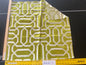 35 Berkbox73 Square Silk by Old World Weavers Piazza Del Duomo Lime Green MSRP USD 600+/y