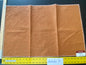 39 Berkbox73 Square Silk by Colony Roma Senegal Epice Orange Stripe Small Scale MSRP USD 330/y