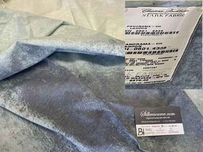 8 Berkbox1 Scalamandre Length Panorama Lagoon Gray White MSRP USD 375/yd