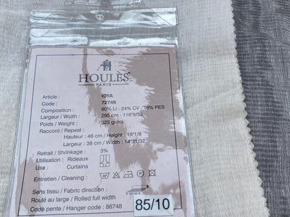 10 Berkbox97 Length Plains Texture by Houles Paris Idya Gray Stripe Texture MSRP USD 200+/y