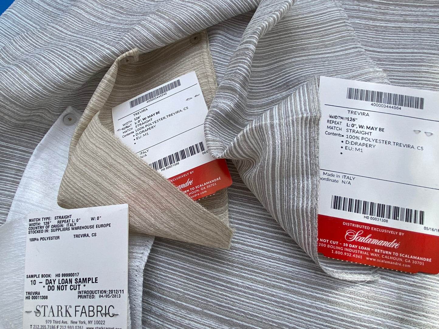 10 Berkbox97 Length Plains Texture by Houles Paris Idya Gray Stripe Texture MSRP USD 200+/y