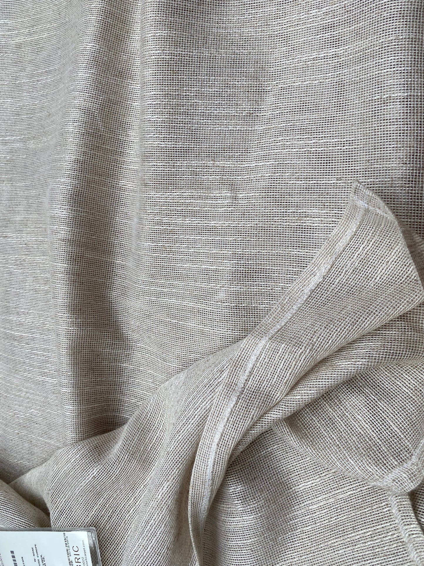 5 Berkbox98 Length Sheers by Aldeco Seed Sheer Gat Gray Texture MSRP USD 258/y