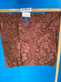 8 Berkbox98 Square Jacquard by Scalamandre Tassinari and Chatel Volanges Puce Silk Damask Floral Brownish Purple 23×24 inches MSRP USD1414/y