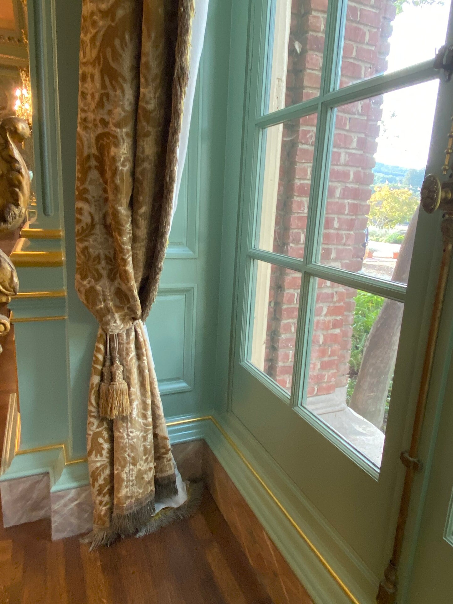 3 yards Scalamandre Fonthill Velours Savoie Cream White Cut Velvet 100% Cotton Old World Weavers MSRP USD 304/Y Minor Defect