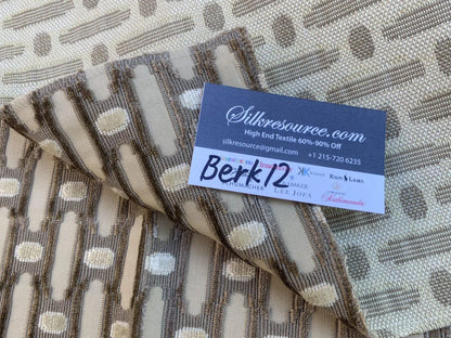 23 Berkbox12 Scalamandre Velvet Tan And Brown