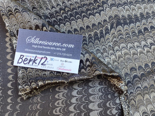 26 Berkbox12 Scalamandre End Paper 100% Silk MSRP USD 378/y