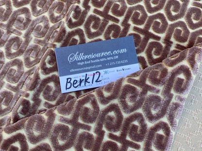 27 Berkbox12 Scalamandre Velvet Purple And Tan