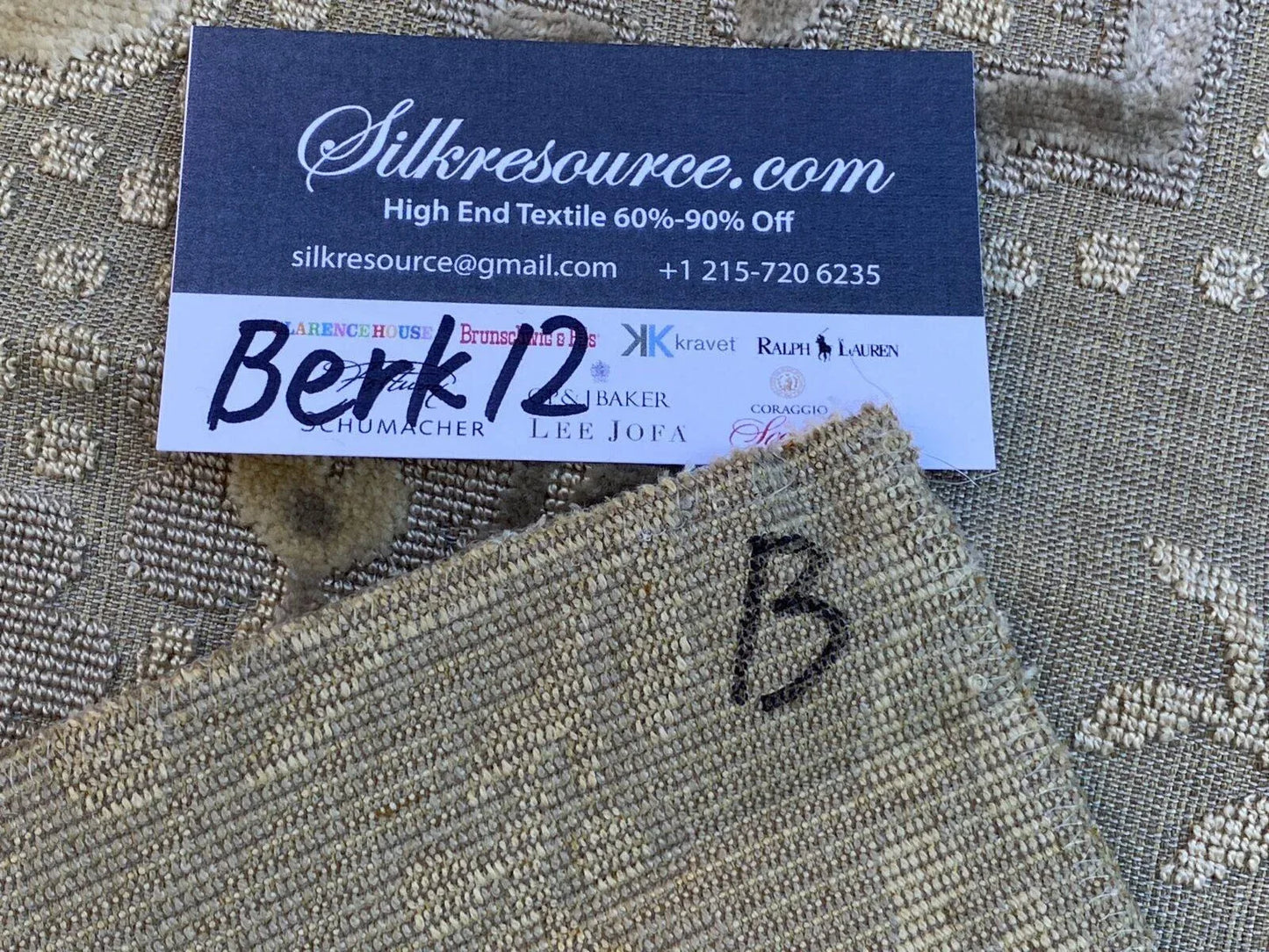 35b Berkbox12 Scalamandre Velvet Lacerta Damask Beige