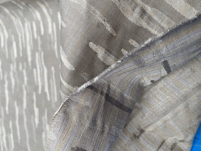 21 Berkbox98 Square Jacquard by Scalamandre Villla Ada Coordinato Tortora Light Gray Abstract MSRP300+/y