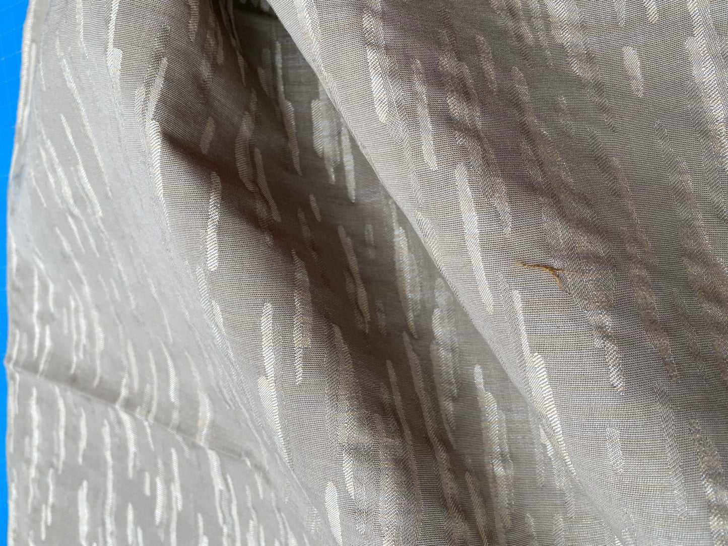 21 Berkbox98 Square Jacquard by Scalamandre Villla Ada Coordinato Tortora Light Gray Abstract MSRP300+/y