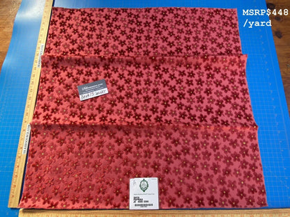 9 Berkbox13 Scalamandre Velvet Gaya Paprika 26x26"