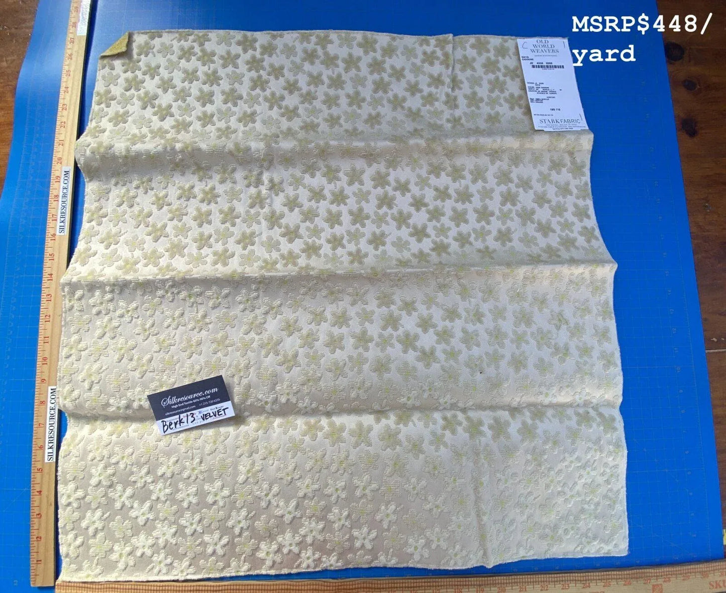 10 Berkbox13 Scalamandre Velvet Gaya Cigogne 26x26"