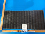 3 Berkbox99 Square Jacquard by Old World Weavers Warwick Onyx Stripe Black Horsehair MSRP USD700+/y