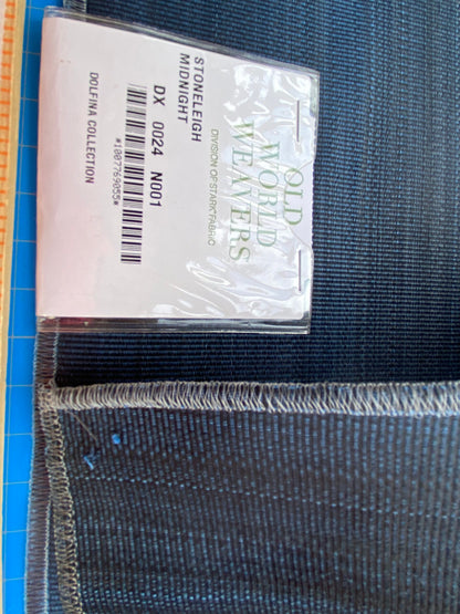 11 Berkbox99 Square Plains Texture by Old World Weavers Stoneleigh Midnight Blue Texture Horsehair MSRP USD700+/y