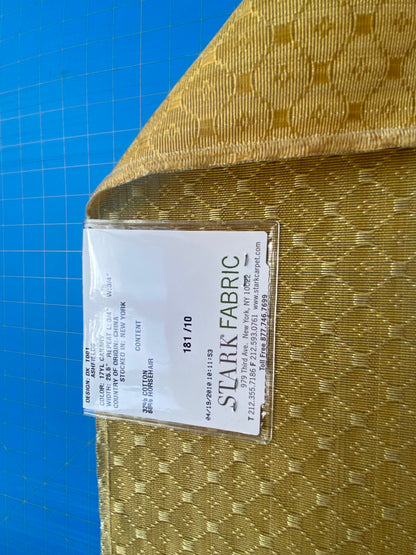 12 Berkbox99 Square Plains Texture by Old World Weavers Ashfields Canary Yellow Horsehair Diamond Small Scale MSRP USD 700+/y