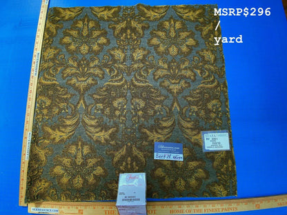 14 Berkbox14 Scalamandre Velvet Munro Gold Ink