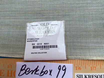 14 Berkbox99 Square Plains Texture by Old World Weavers Stoneleigh Marzipan Bright Yellow Texture Horsehair MSRP USD700+/y