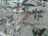 12 EV51 2.4y x 51"W Length Scalamandre Tassinari and Chatel Geisha Fond Creme Cream White Print Floral Botanical Historical MSRP USD2000+y