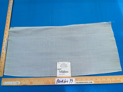 16 Berkbox99 Square Plains Texture by Old World Weavers Stoneleigh Meringue Cream White Texture Horsehair MSRP USD700+/y