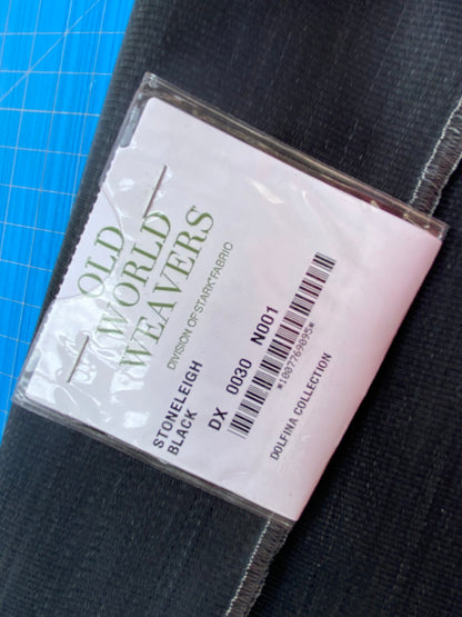 18 Berkbox99 Square Plains Texture by Old World Weavers Stoneleigh Black Texture Horsehair MSRP USD700+/y