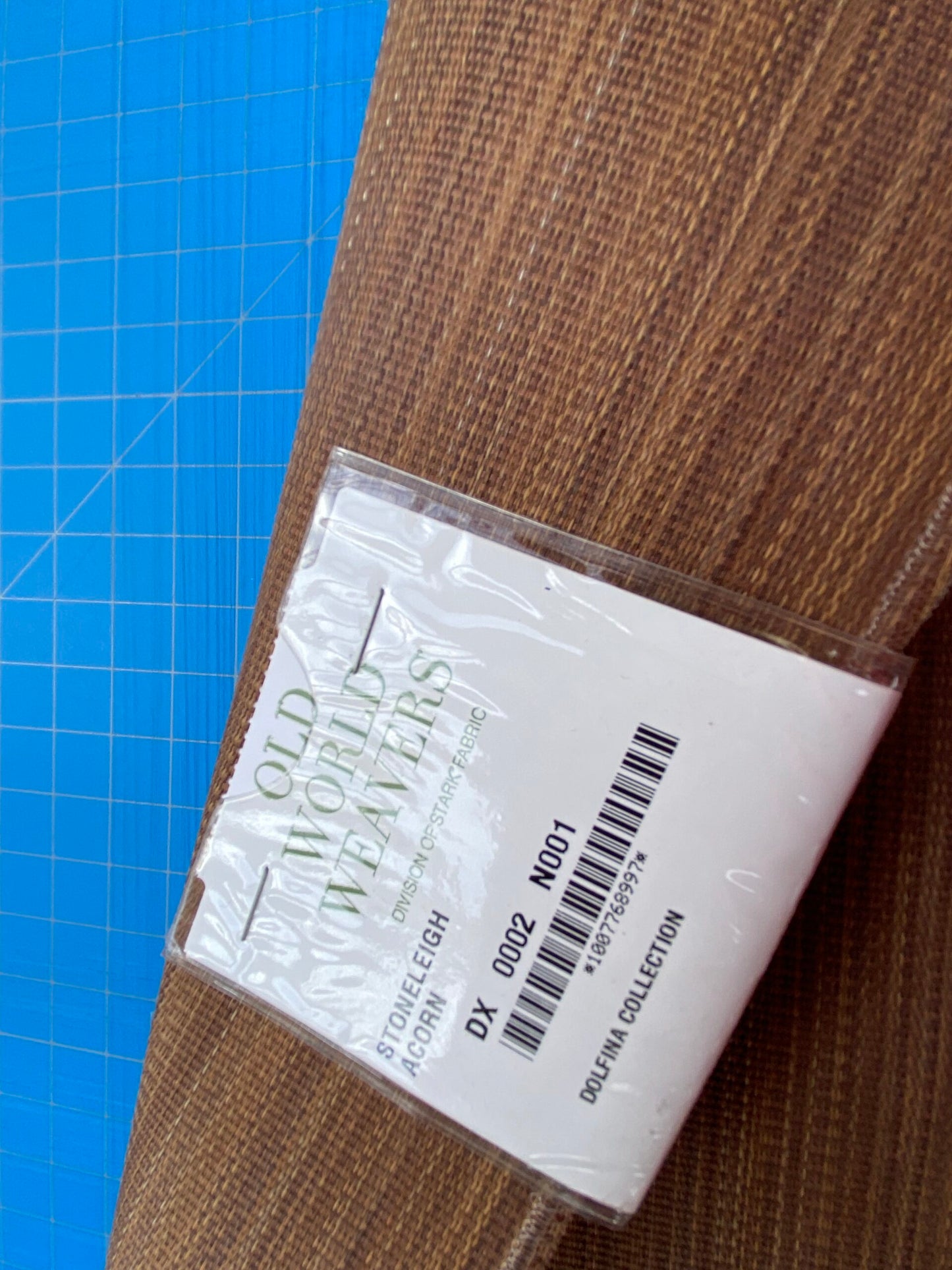 19 Berkbox99 Square Plains Texture by Old World Weavers Stoneleigh Acorn Brown Texture Horsehair MSRP USD700+/y