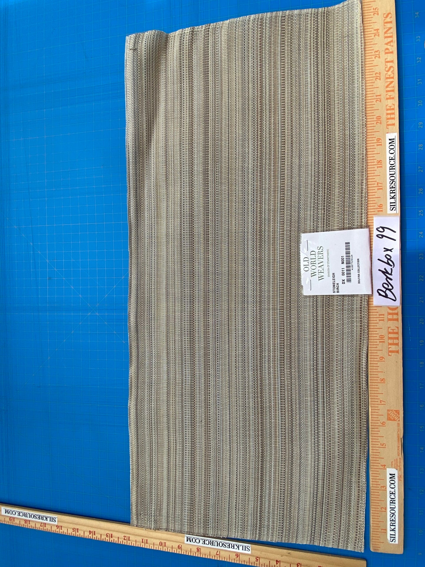 22 Berkbox99 Square Plains Texture by Old World Weavers Stoneleigh Birch Green Texture Horsehair MSRP USD700+/y