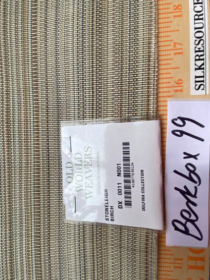 22 Berkbox99 Square Plains Texture by Old World Weavers Stoneleigh Birch Green Texture Horsehair MSRP USD700+/y