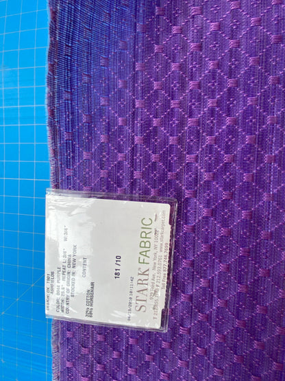 25 Berkbox99 Square Plains Texture by Old World Weavers Ashfields Purple Horsehair Diamond Small Scale MSRP USD 700+/y