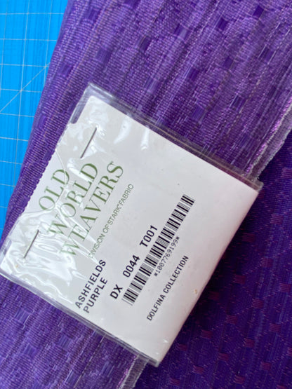 25 Berkbox99 Square Plains Texture by Old World Weavers Ashfields Purple Horsehair Diamond Small Scale MSRP USD 700+/y