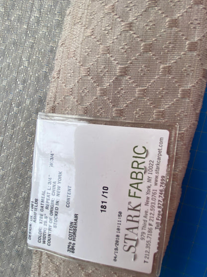 28 Berkbox99 Square Plains Texture by Old World Weavers Ashfields Oatmeal Gray Horsehair Diamond Small Scale MSRP USD 700+/y