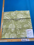 35 Berkbox99 Square Jacquard by Scalamandre Kaveri Vine Pear Green Jacquard Botanical Foliage Square inches MSRP USD232/y