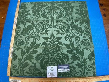 8a Berkbox15 Scalamandre La Valliere Coubertin Linen Gauffrage Renaissance Embossed Velvet Old World Weavers