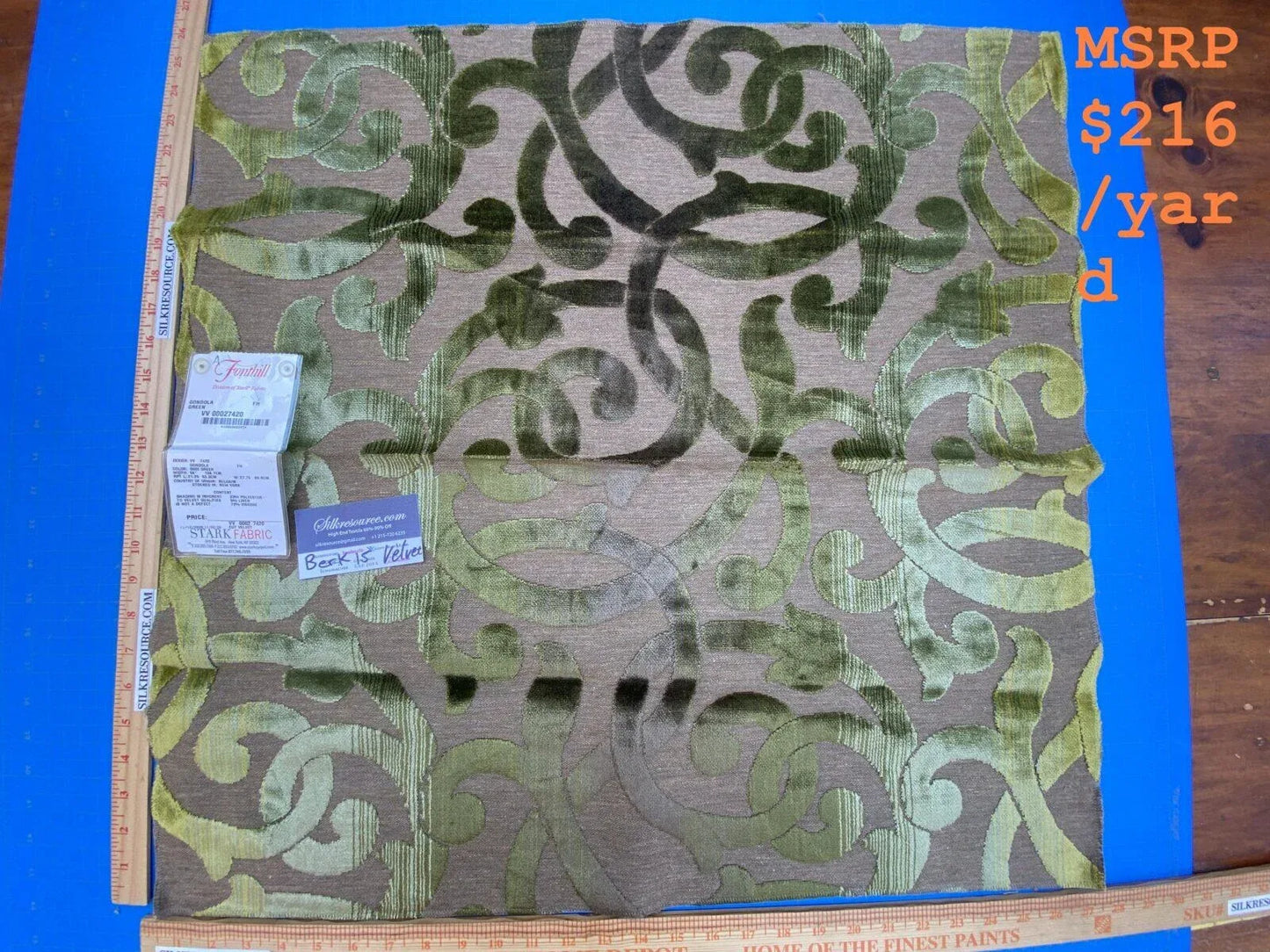 10a Berkbox15 Scalamandre Gondola Green