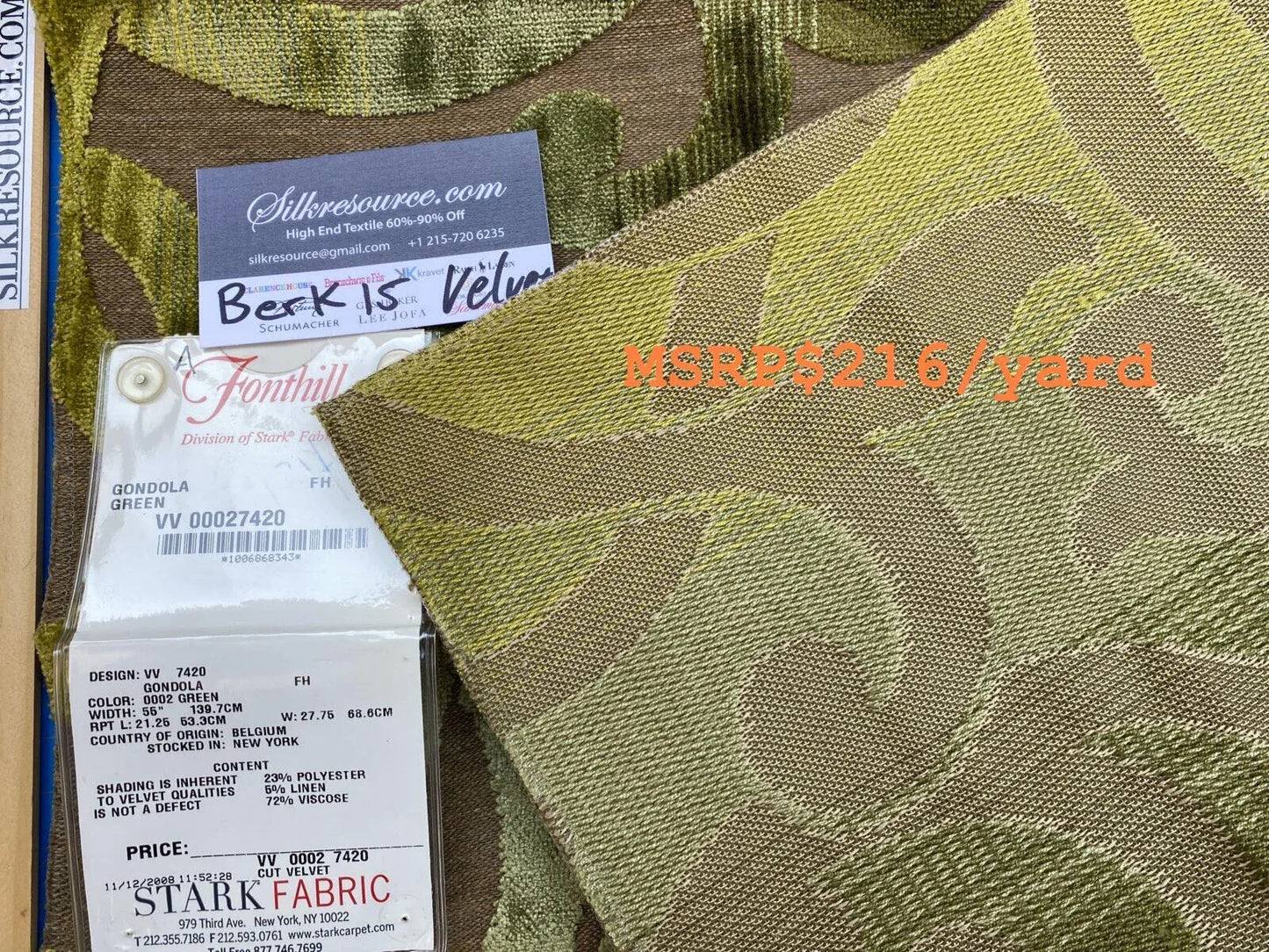 10a Berkbox15 Scalamandre Gondola Green