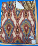 1 Berkbox18 Scalamandre Print Bhutan Red/blue/multi Cotton Canvas MSRP USD 280/Y