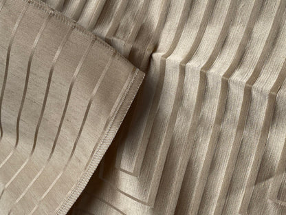 50 Berkbox99 Square Jacquard by Scalamandre Focal Point Wheat Brown Geometric Graphic MSRP USD 282/y