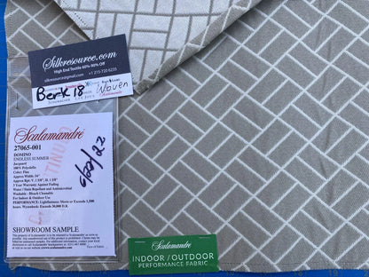 8 Berkbox18 Scalamandre Woven Domino Endless Summer Jacquard Flax