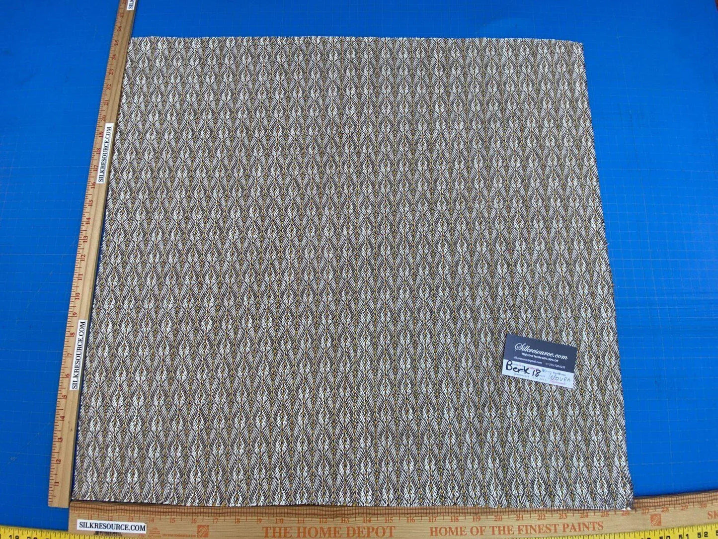 38 Berkbox18 Scalamandre Woven Paranoa Gold Birch