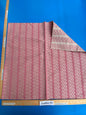 Berkbox Jacquard Weave - Pink White Stripe