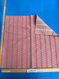 Berkbox Jacquard Weave - Pink White Stripe