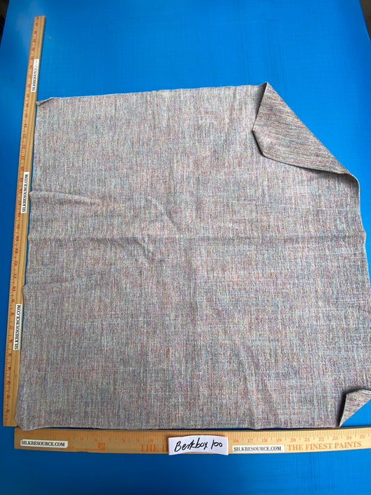 18 Berkbox100 Square Jacquard Small Scale Texture Gray MSRP USD300+/y