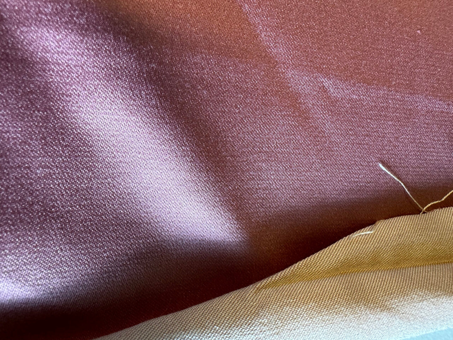 Mirror Mirror Radiant 100% Silk Duchess Satin Rose Floral Pink MSRP 400+ Wedding