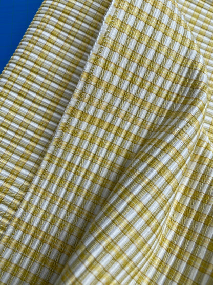 22 Berkbox100 Square Jacquard by Scalamandre MAGPIE 8 Pieces 100% Cotton Plaid Check Small Scale 27"x27" each in Different Colorways MSRP USD214/y